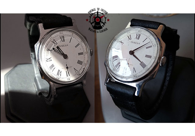 Vintage to Custom Reloj Pobeda